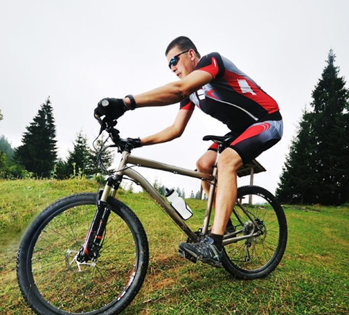 Biking